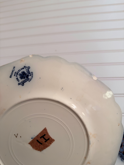Large Johnson Brothers "Brooklyn" Pattern Plates