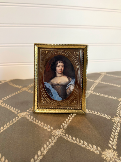 Framed Portrait of Johanna Le Gilon Print