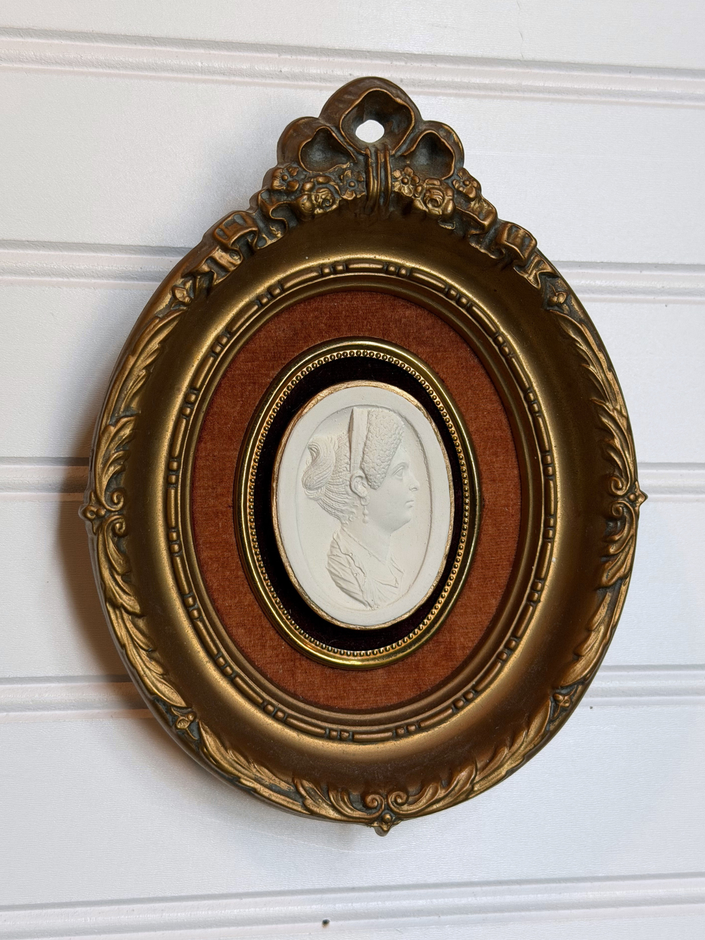 Framed Flavia Intaglio