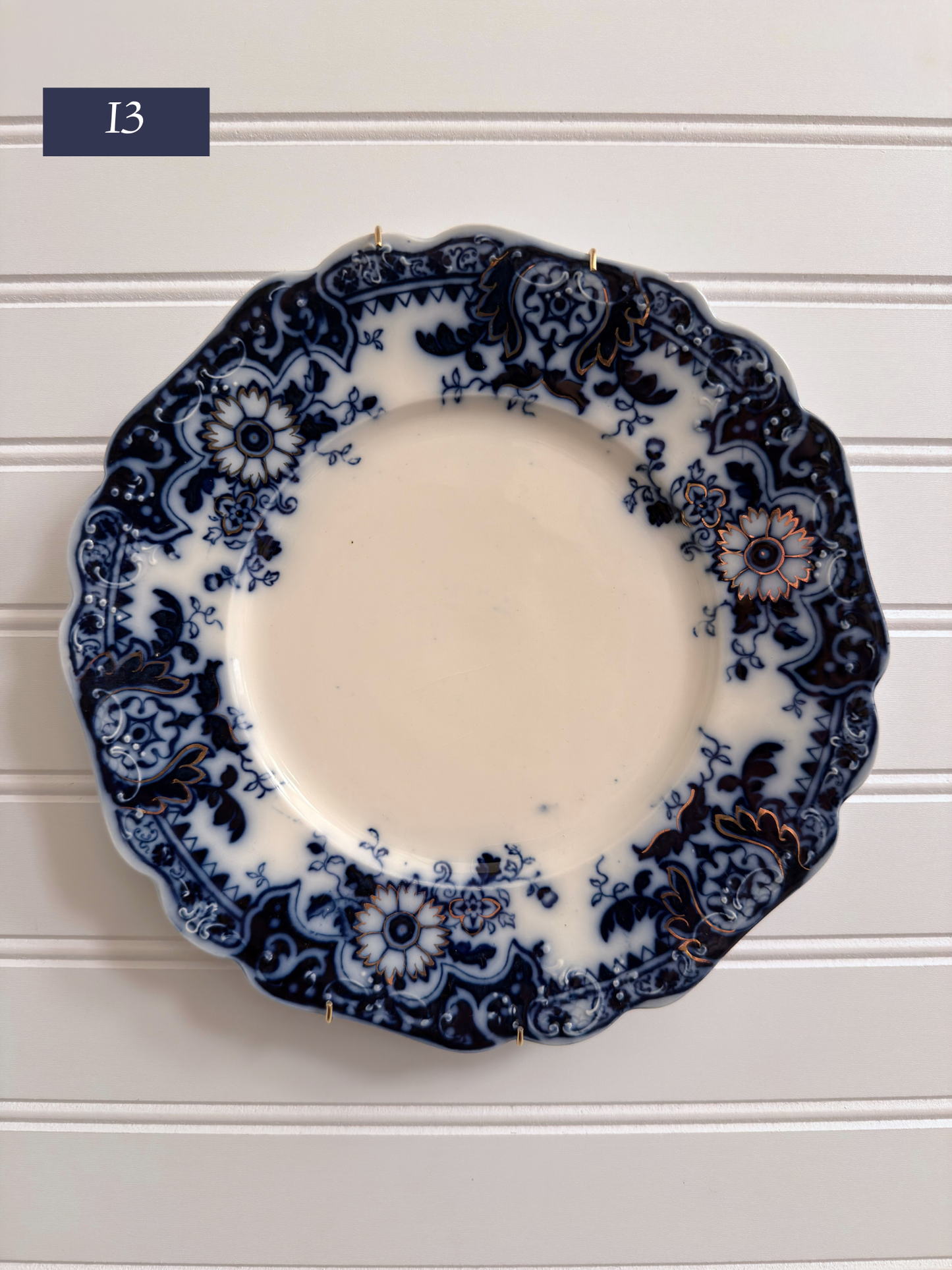 Large Johnson Brothers "Brooklyn" Pattern Plates