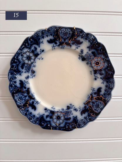 Large Johnson Brothers "Brooklyn" Pattern Plates