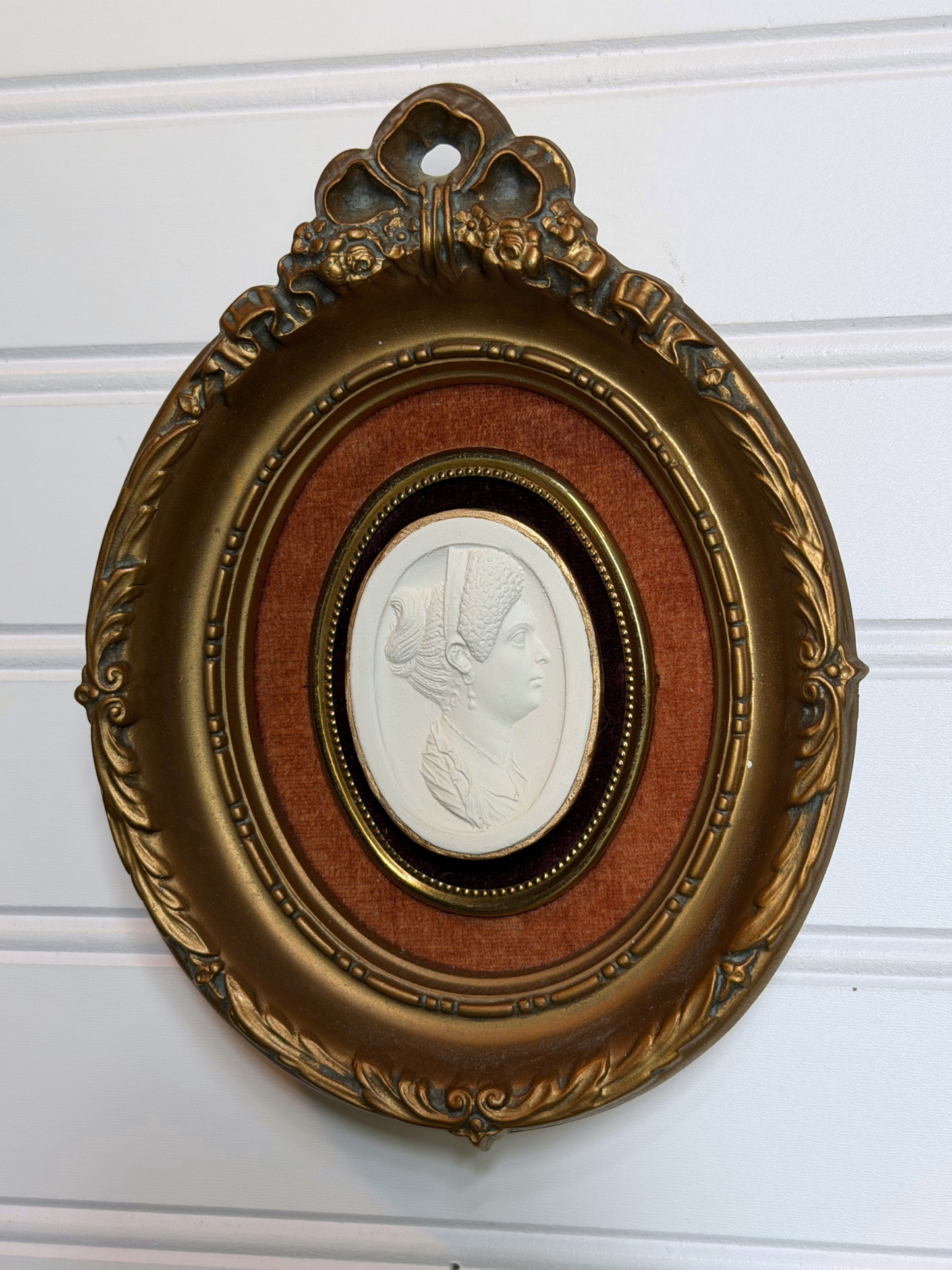 Framed Flavia Intaglio