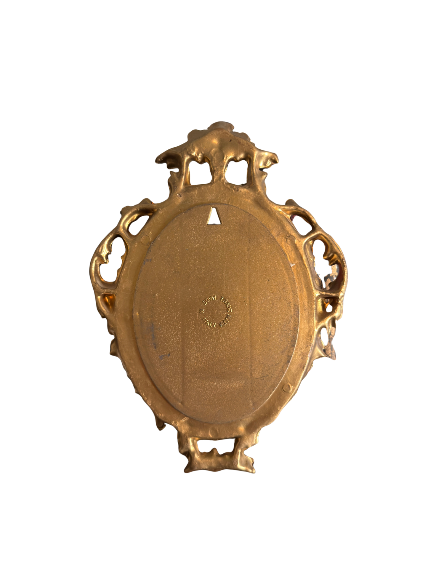 Ornate Oval Mirror