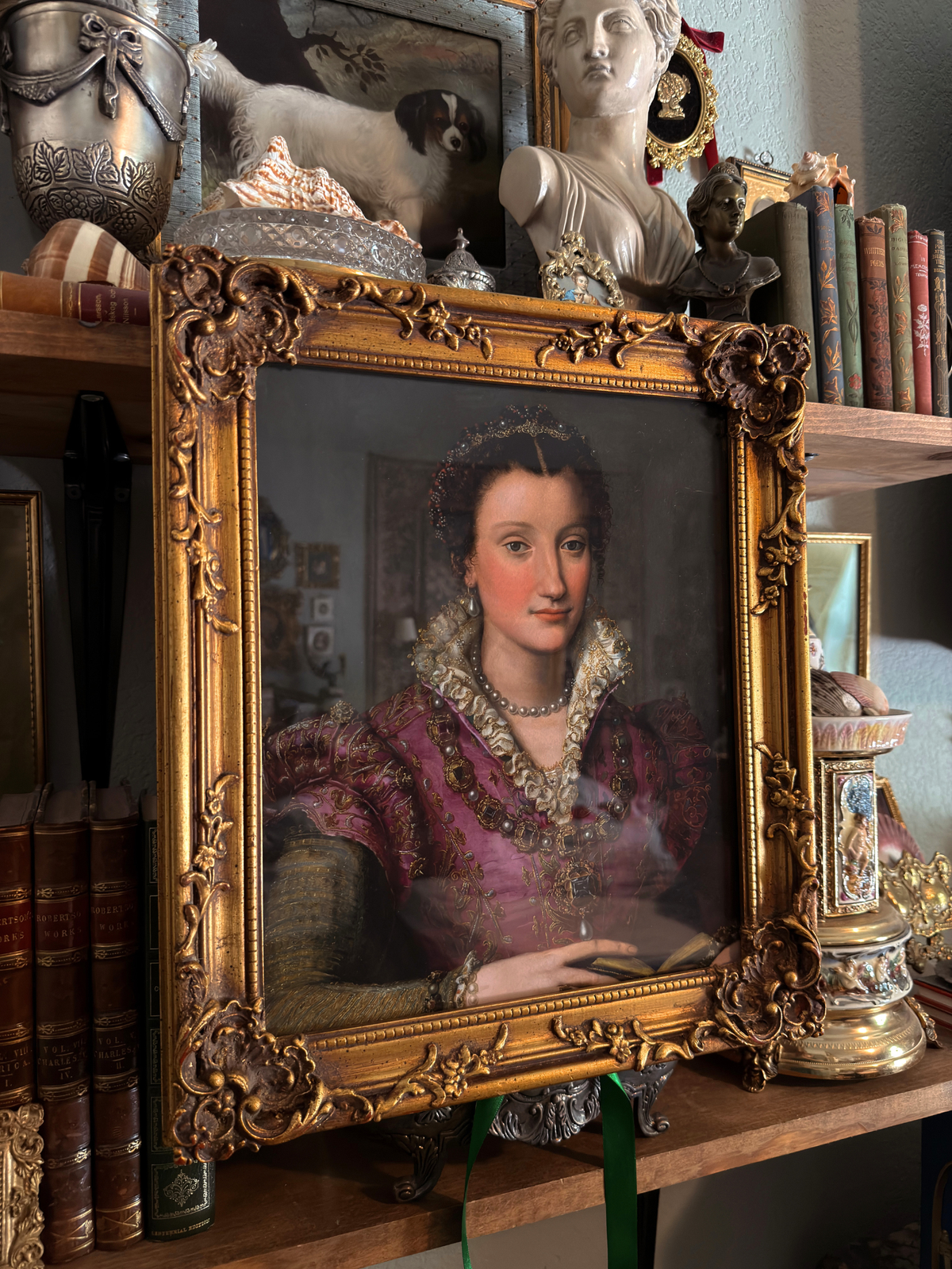 Framed Portrait of a Lady Giclee Print