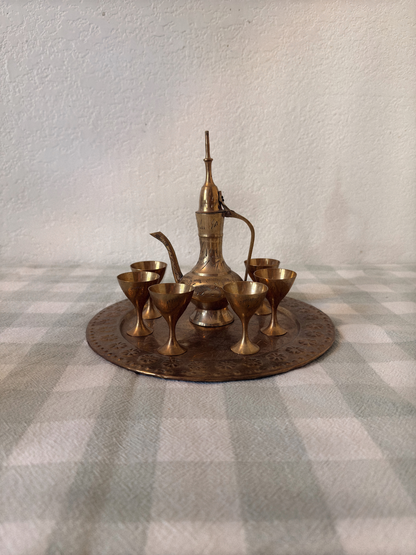 Brass Tea Set