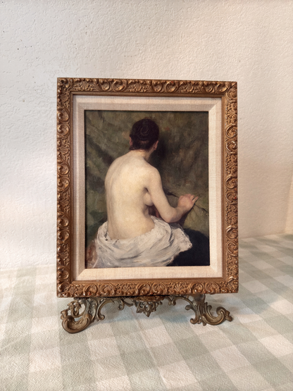 Ornate Frame with Nude Giclee Print