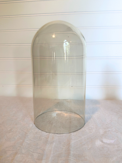 Brass Plant Stand with Cloche