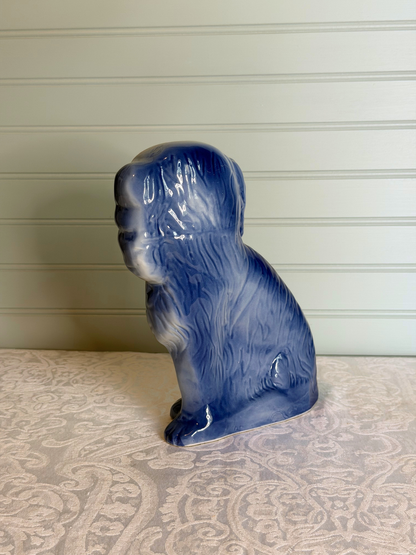 Blue Staffordshire Style Dog