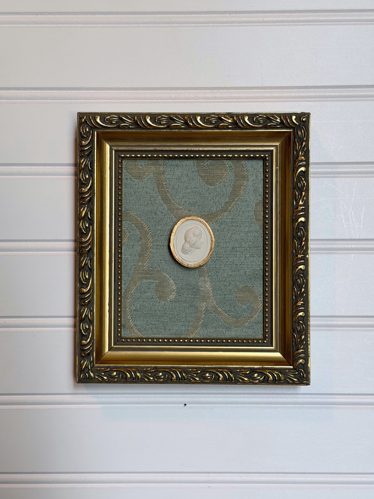 Framed Goddess Melpomene Intaglio