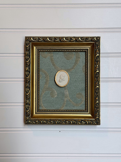 Framed Goddess Melpomene Intaglio