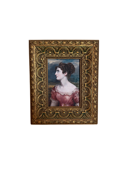 Framed Miss Jane Puxley Print