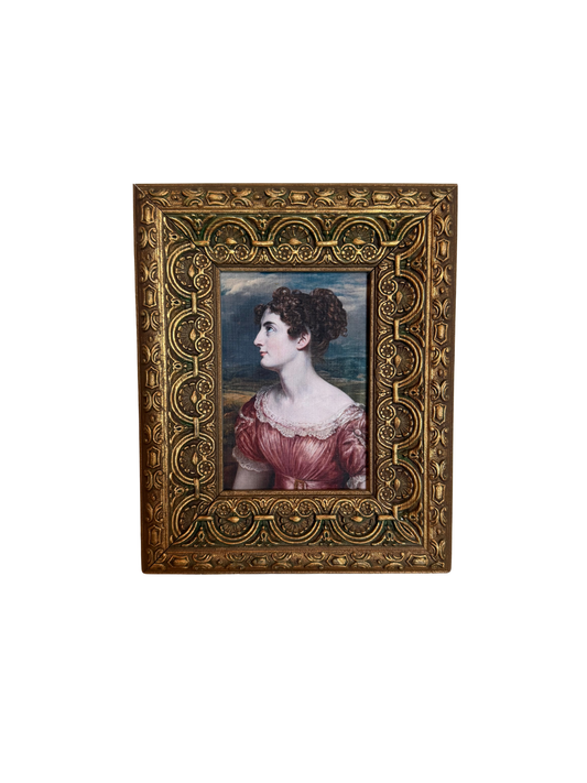 Framed Miss Jane Puxley Print