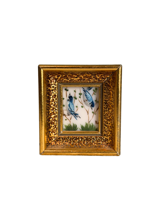 Miniature Birds Painting