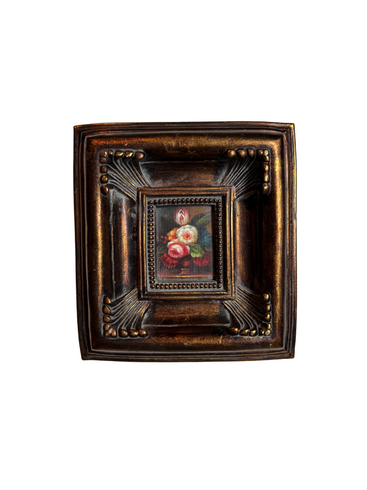 Floral Canvas Board Print