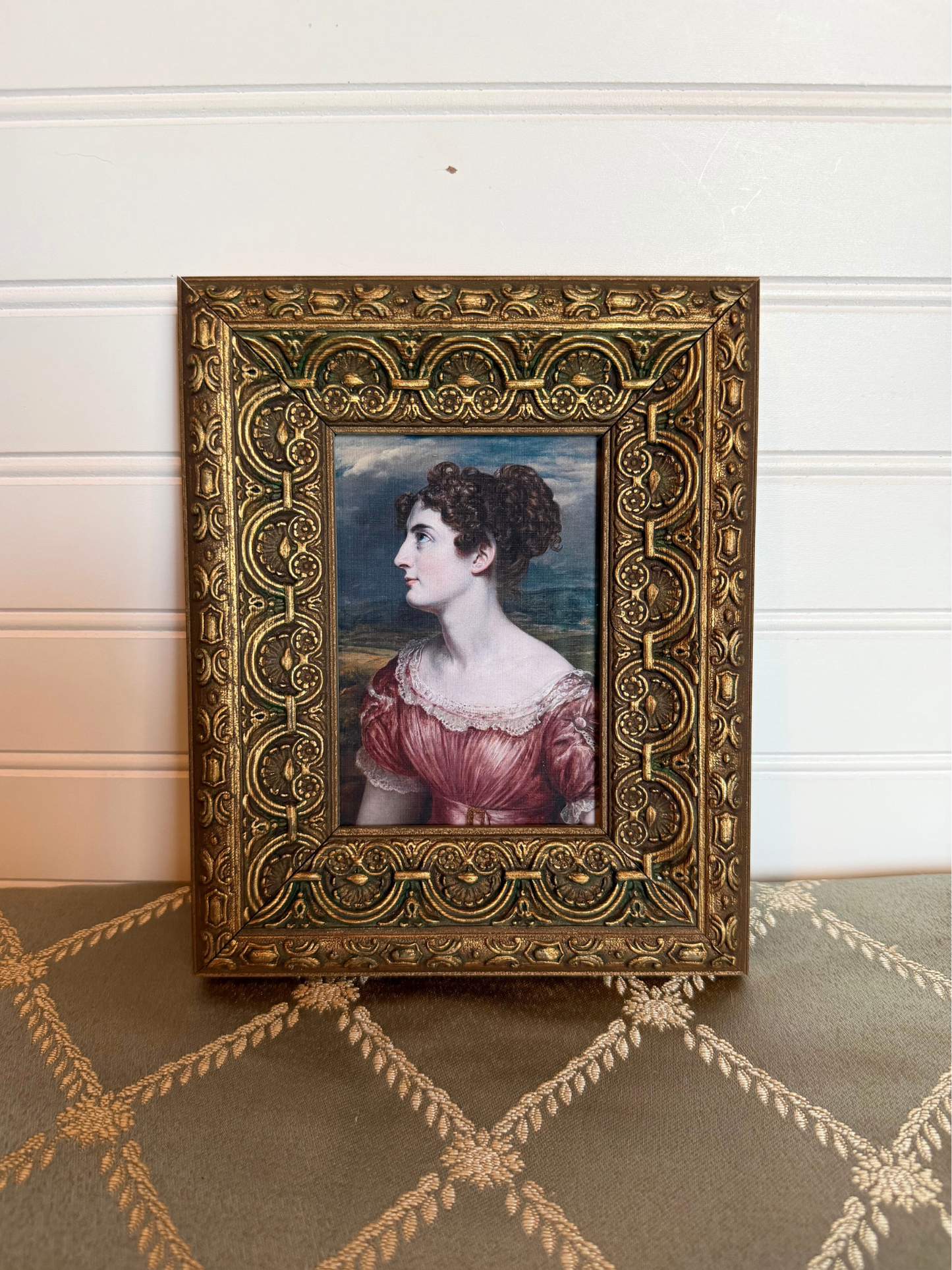 Framed Miss Jane Puxley Print