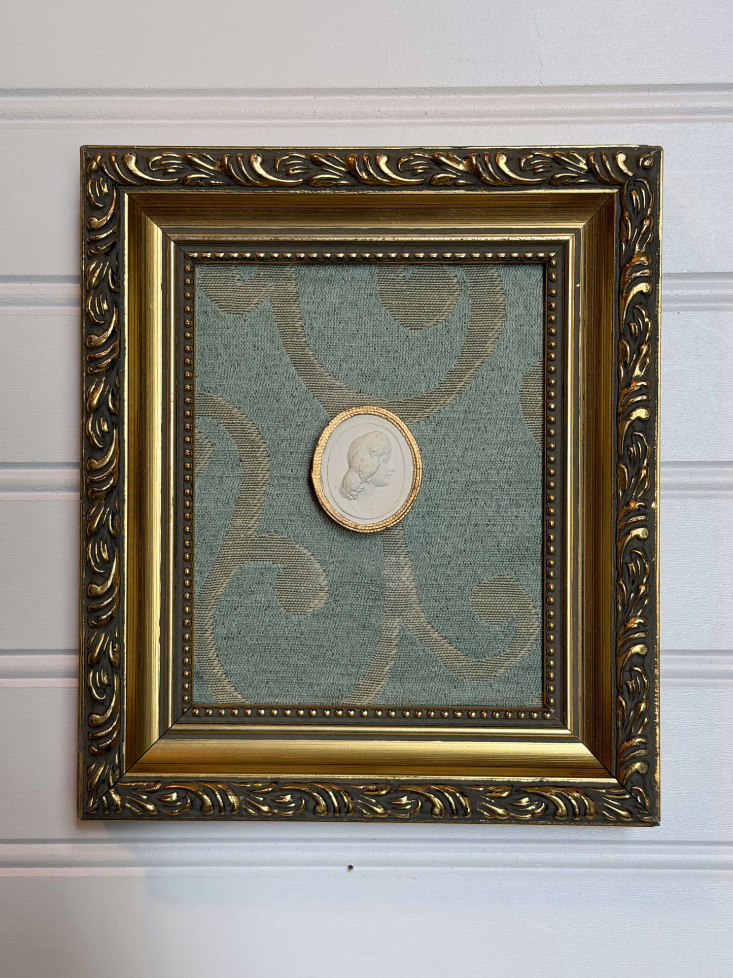 Framed Goddess Melpomene Intaglio