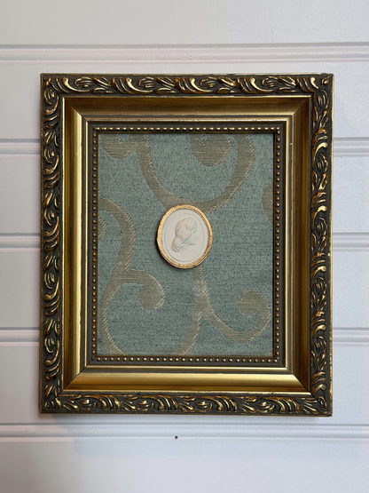 Framed Goddess Melpomene Intaglio
