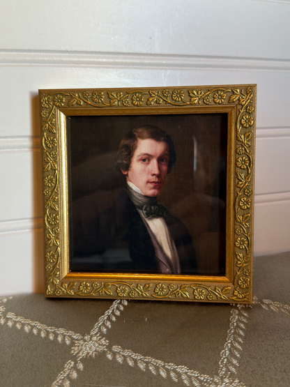 Framed Portrait of Leopold Loeffler Print (reserved)