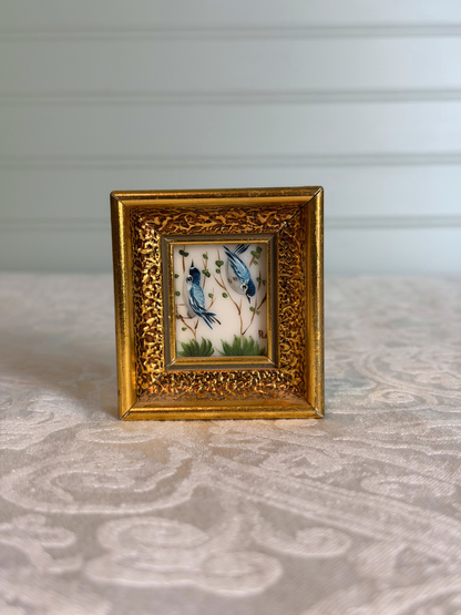 Miniature Birds Painting