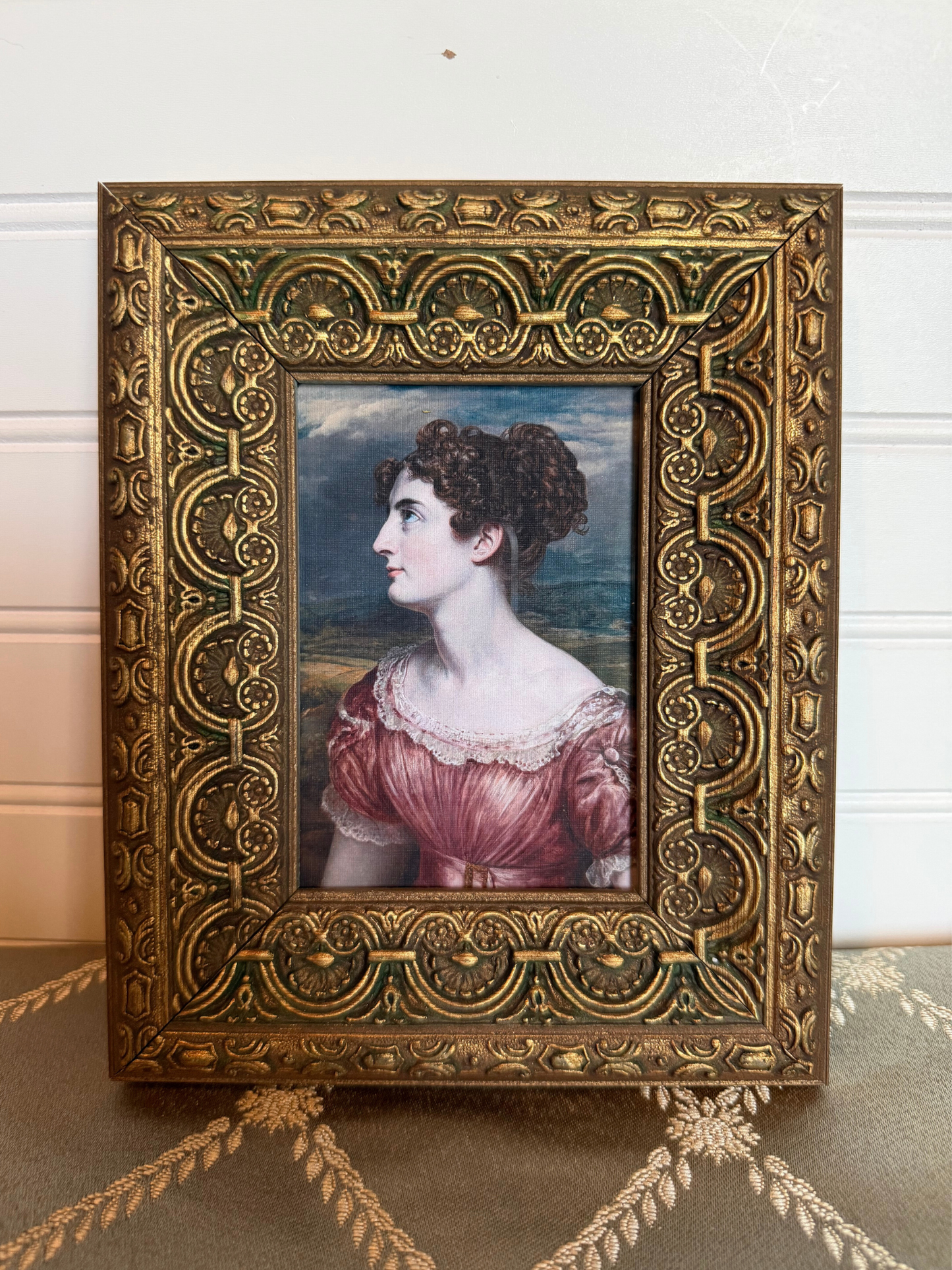 Framed Miss Jane Puxley Print
