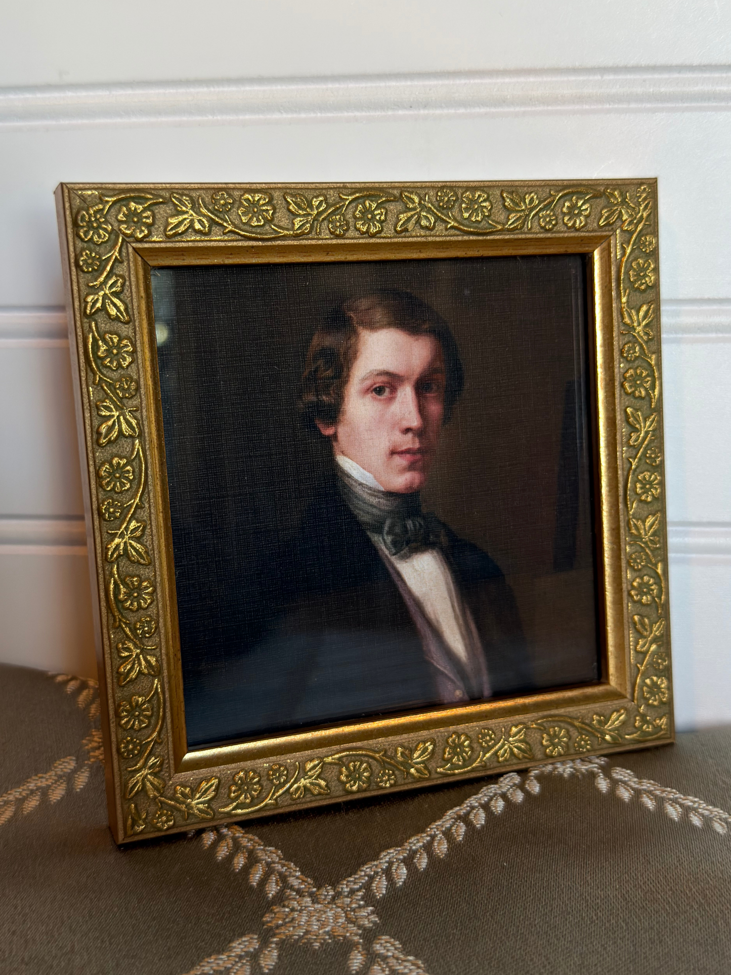 Framed Portrait of Leopold Loeffler Print (reserved)