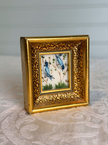 Miniature Birds Painting