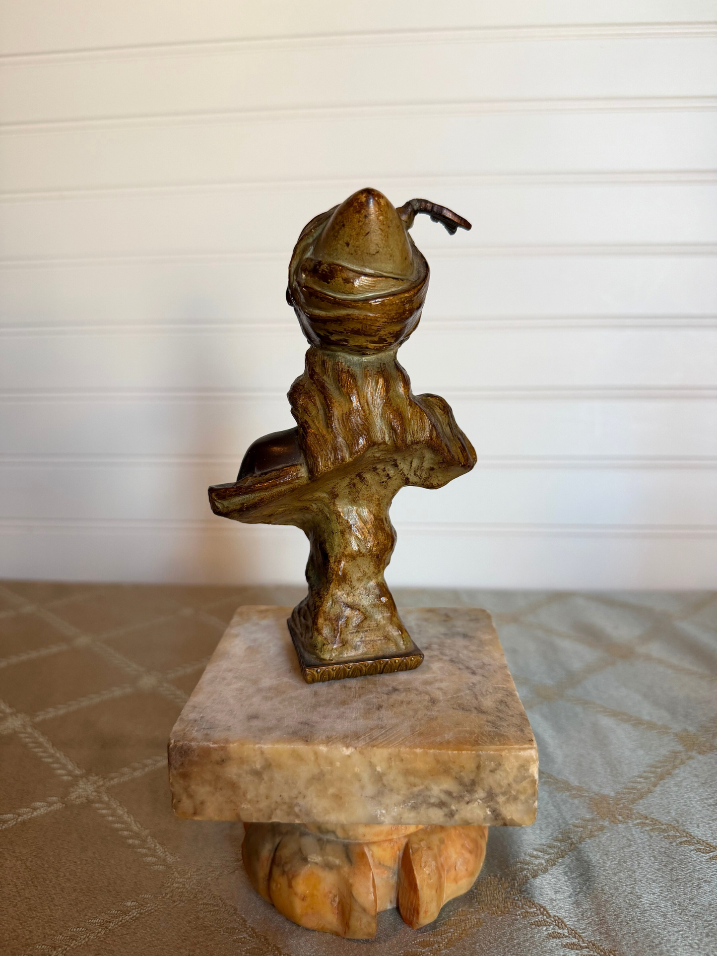 Bronze Art Nouveau Bust