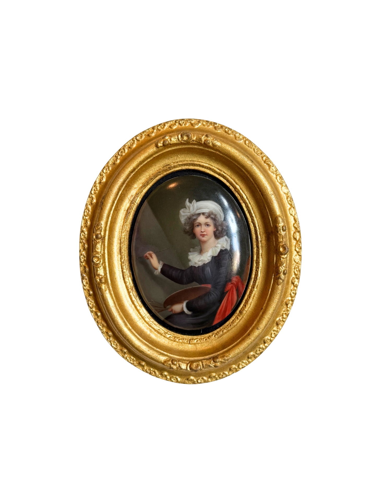 Élisabeth Louise Vigée Le Brun Painting on Porcelain (reserved)