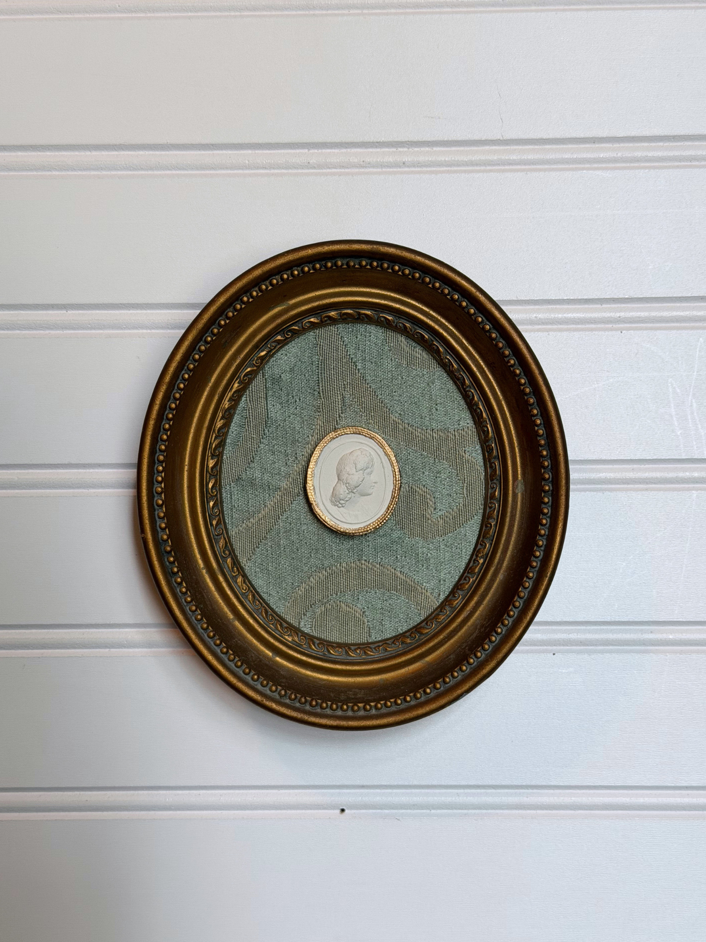 Framed Goddess Melpomene Intaglio