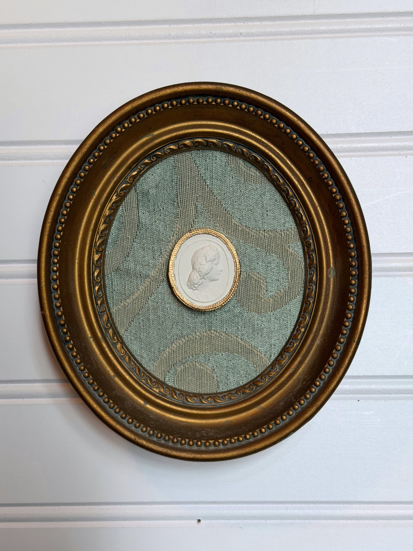Framed Goddess Melpomene Intaglio