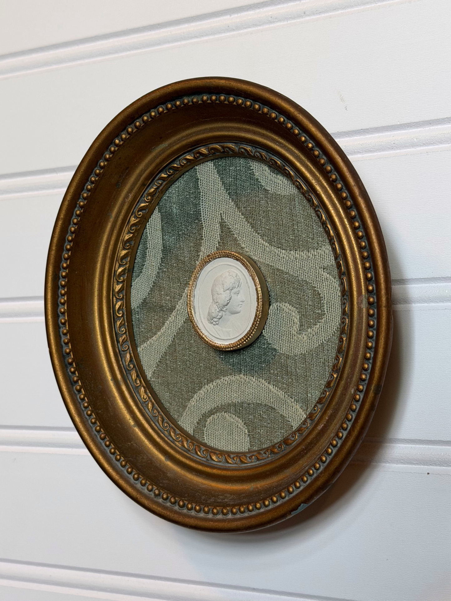 Framed Goddess Melpomene Intaglio