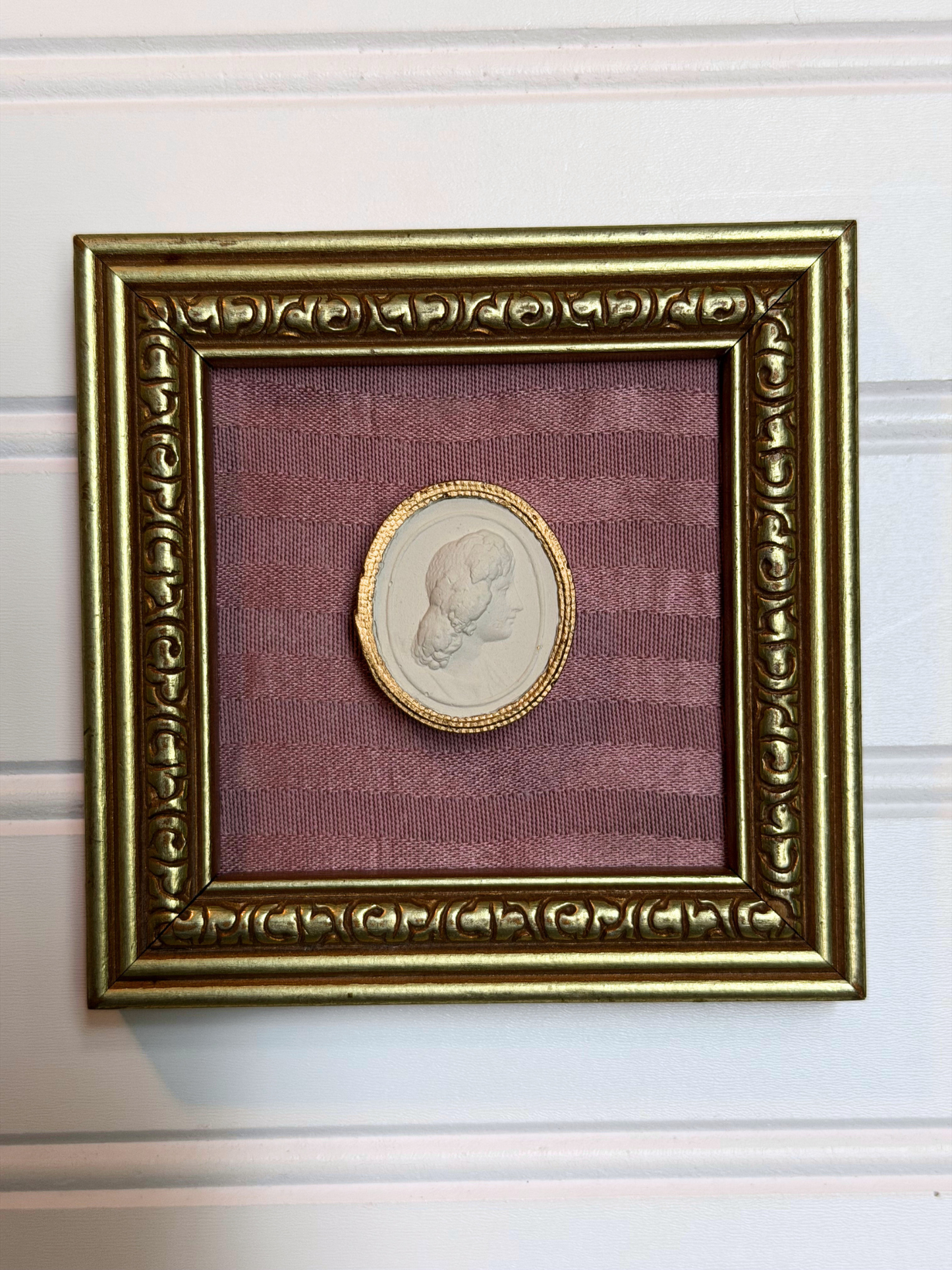 Framed Goddess Melpomene Intaglio
