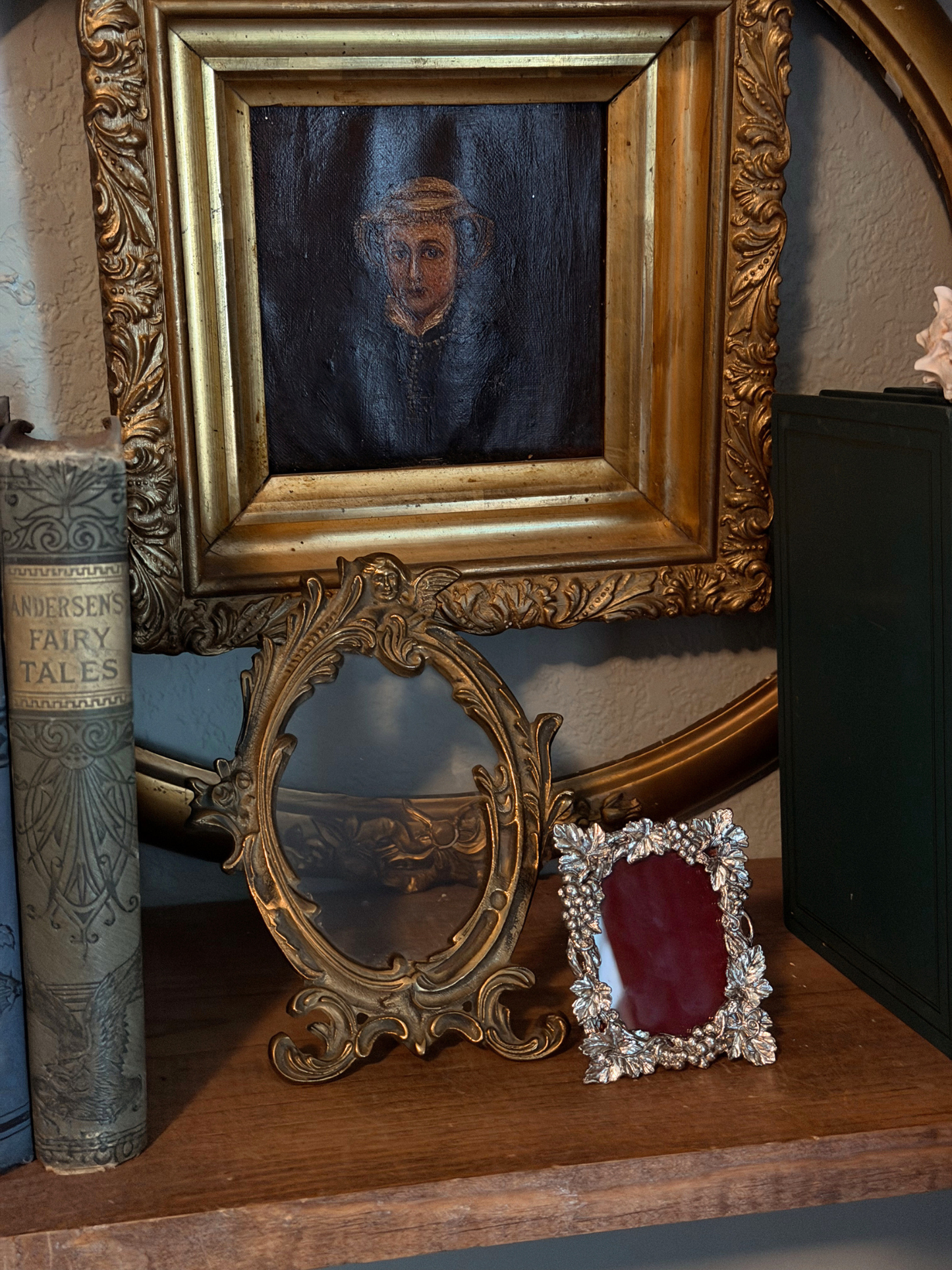 Mini Silver Metal Tabletop Frame