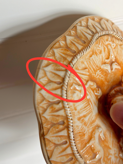 Lion & Cherub Porcelain Box