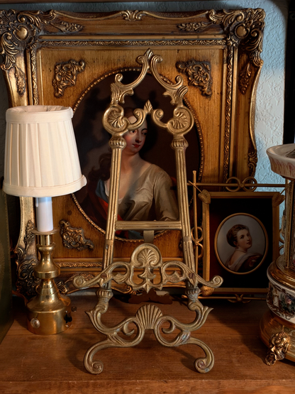 Ornate Brass Easel