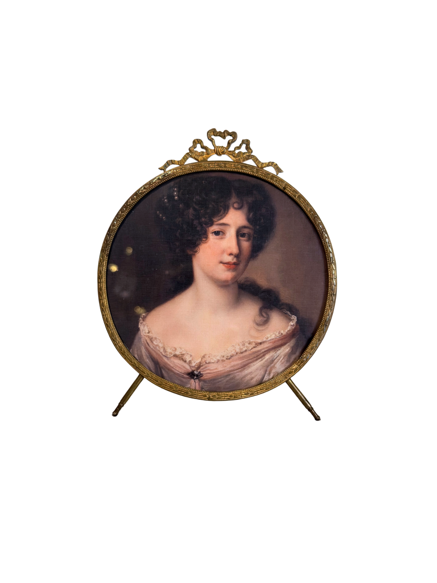 Framed Portrait of Maria Mancini Print