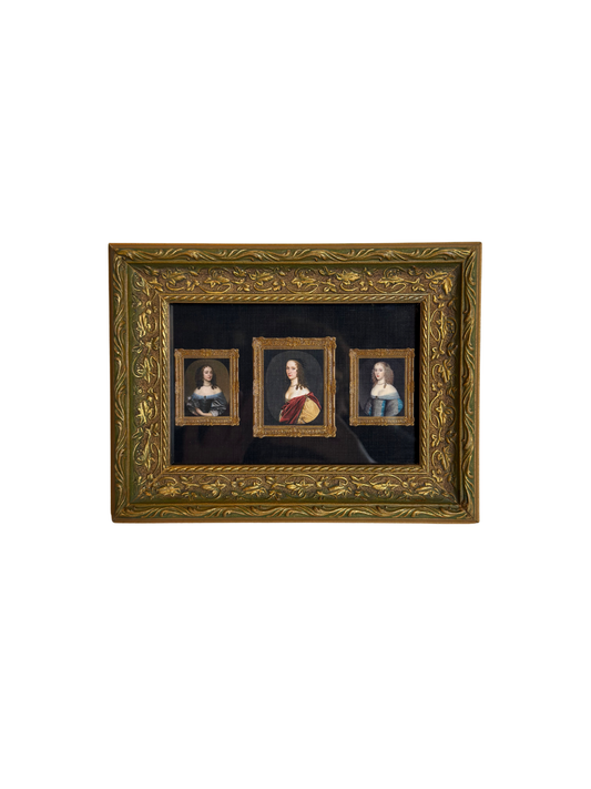 Framed Ladies Portraits Print