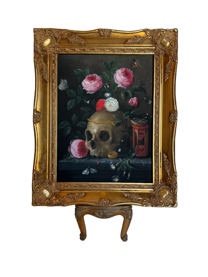 Vanitas Still Life Framed Giclee Print