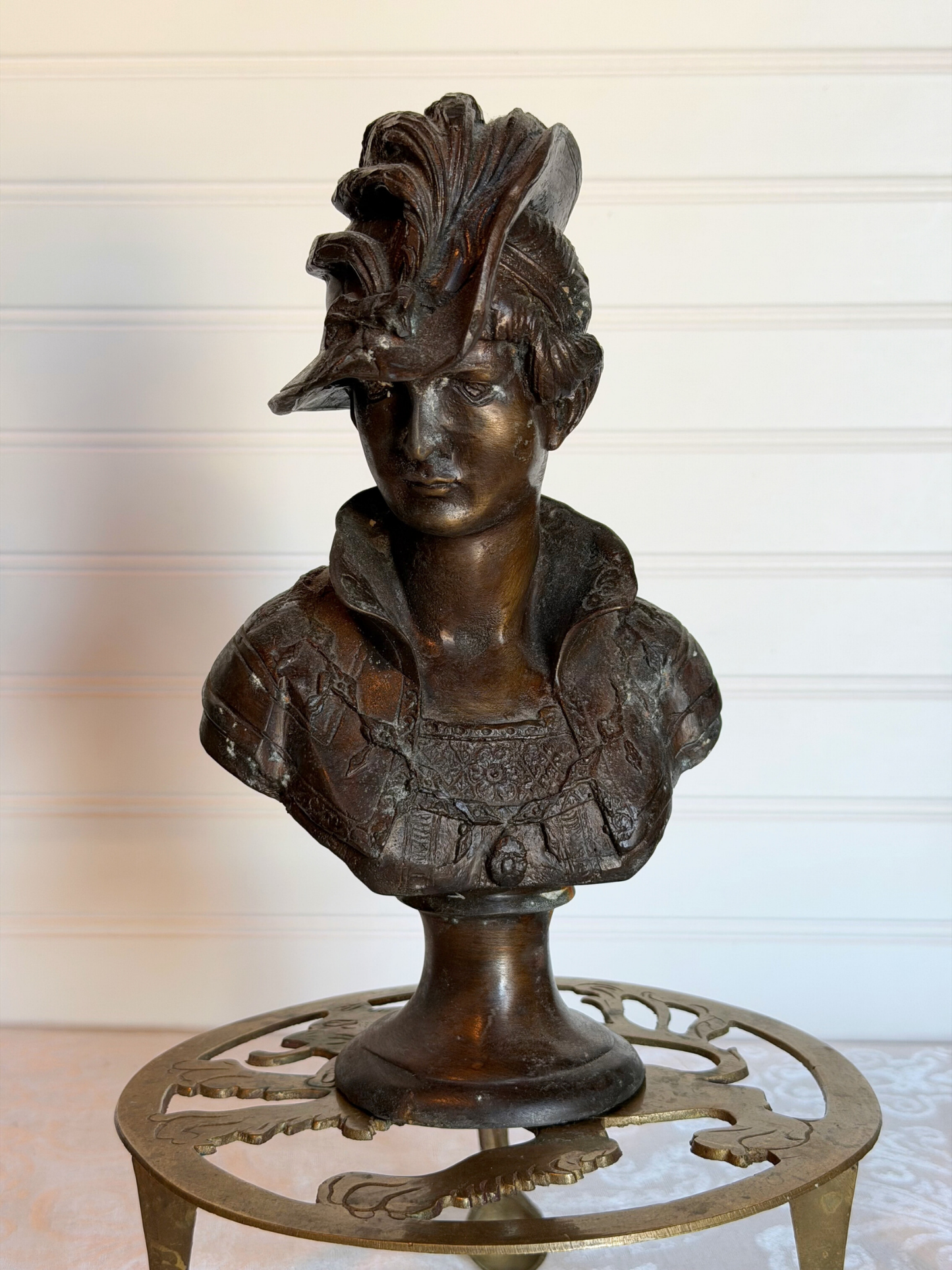Cast Iron Bust