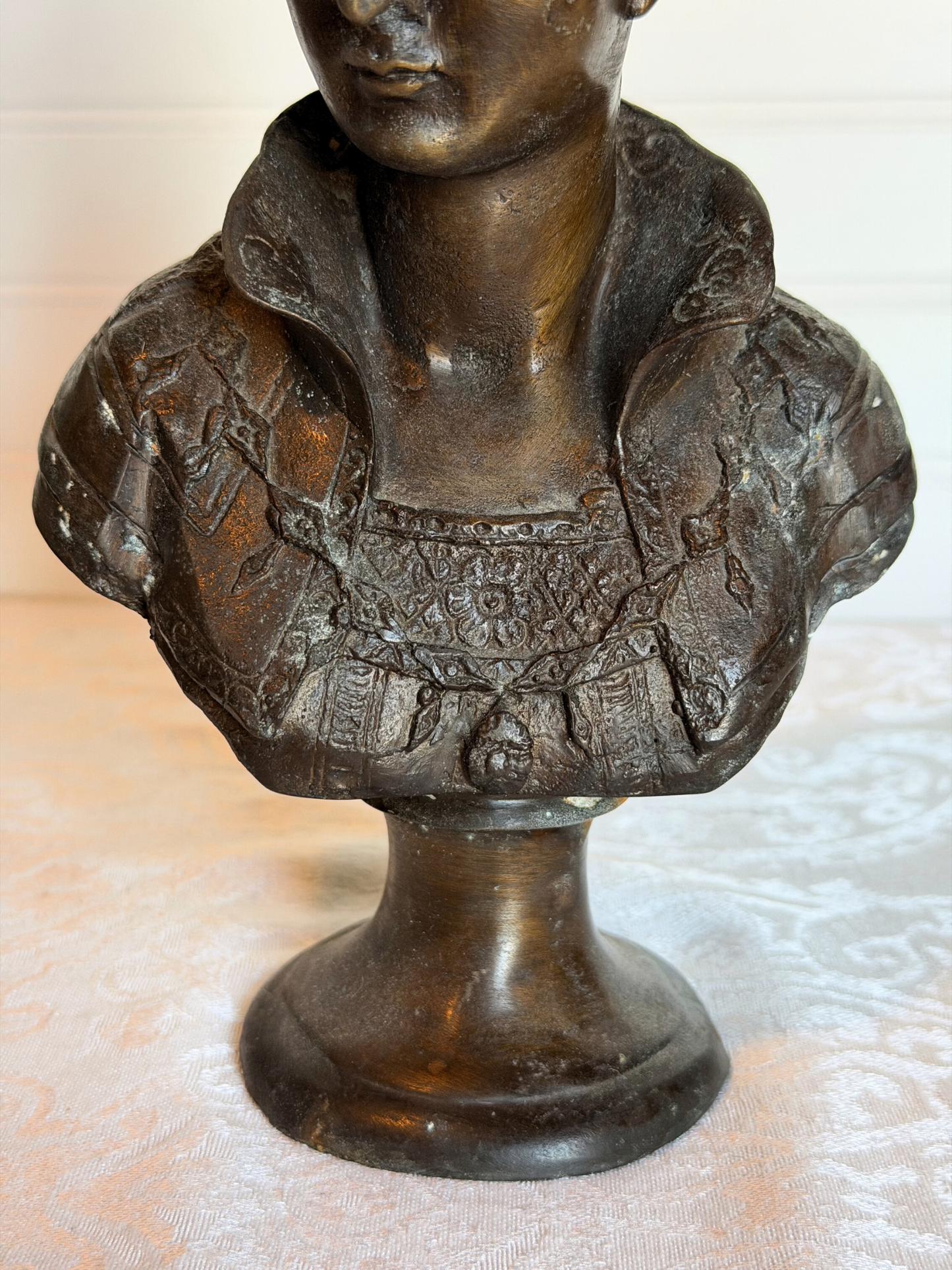 Cast Iron Bust