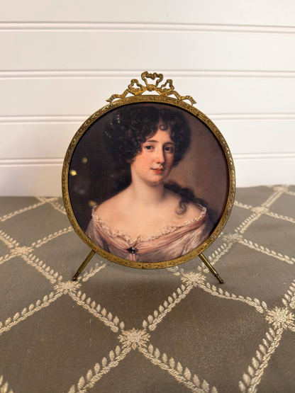 Framed Portrait of Maria Mancini Print