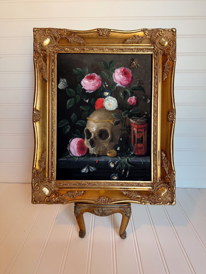 Vanitas Still Life Framed Giclee Print