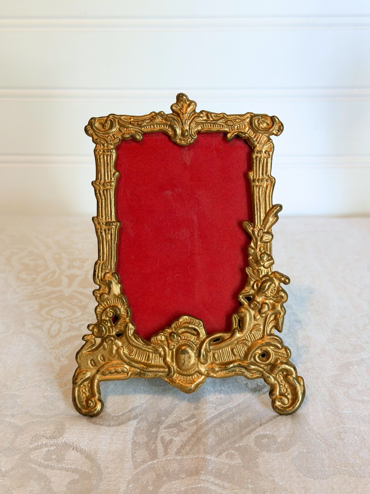 Gold Metal Italian Frame