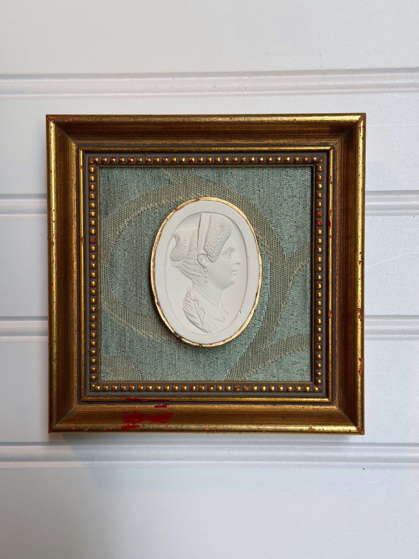 Framed Flavia Intaglio