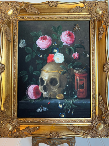 Vanitas Still Life Framed Giclee Print