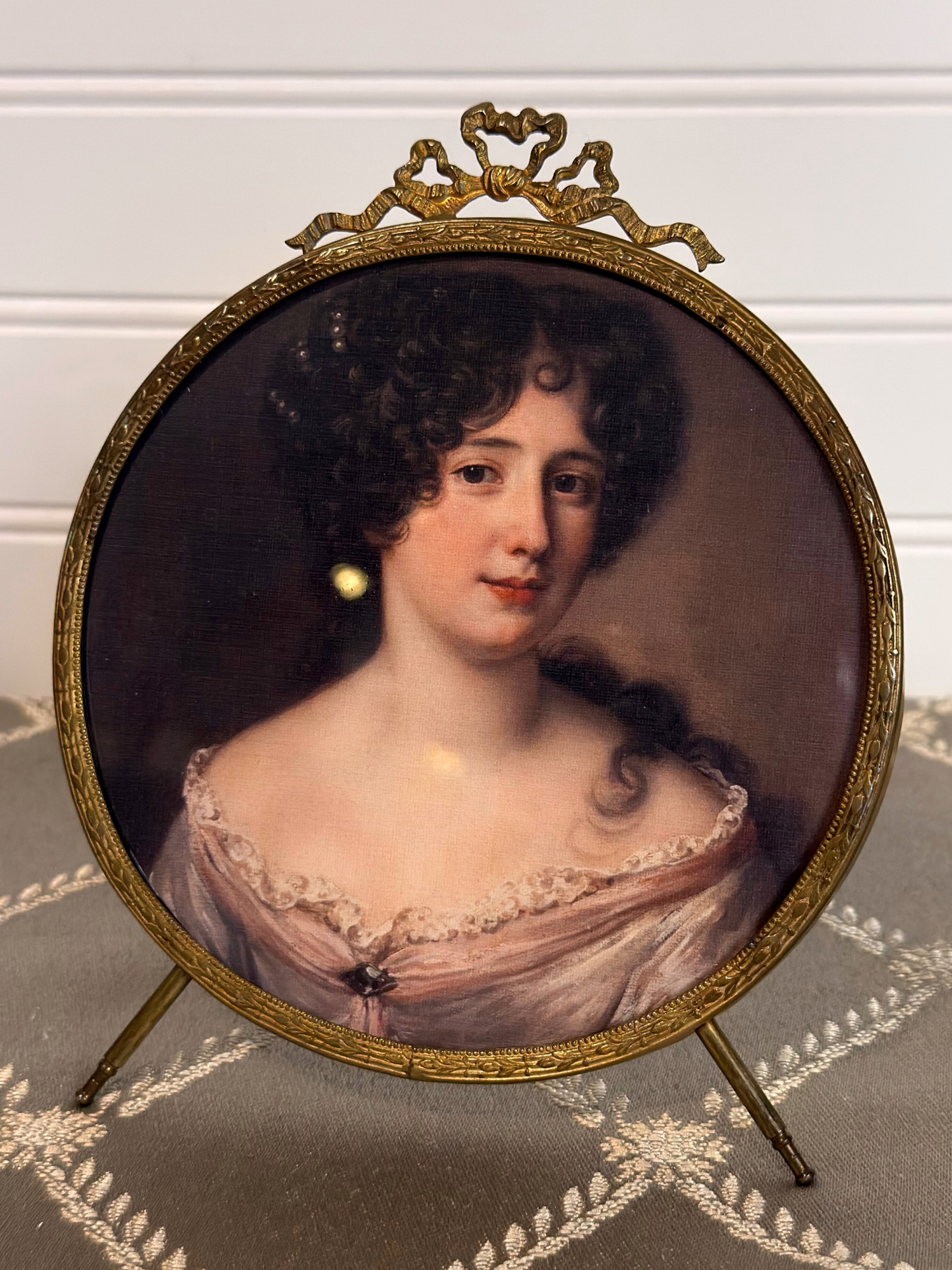 Framed Portrait of Maria Mancini Print