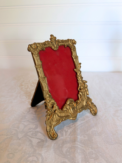 Gold Metal Italian Frame
