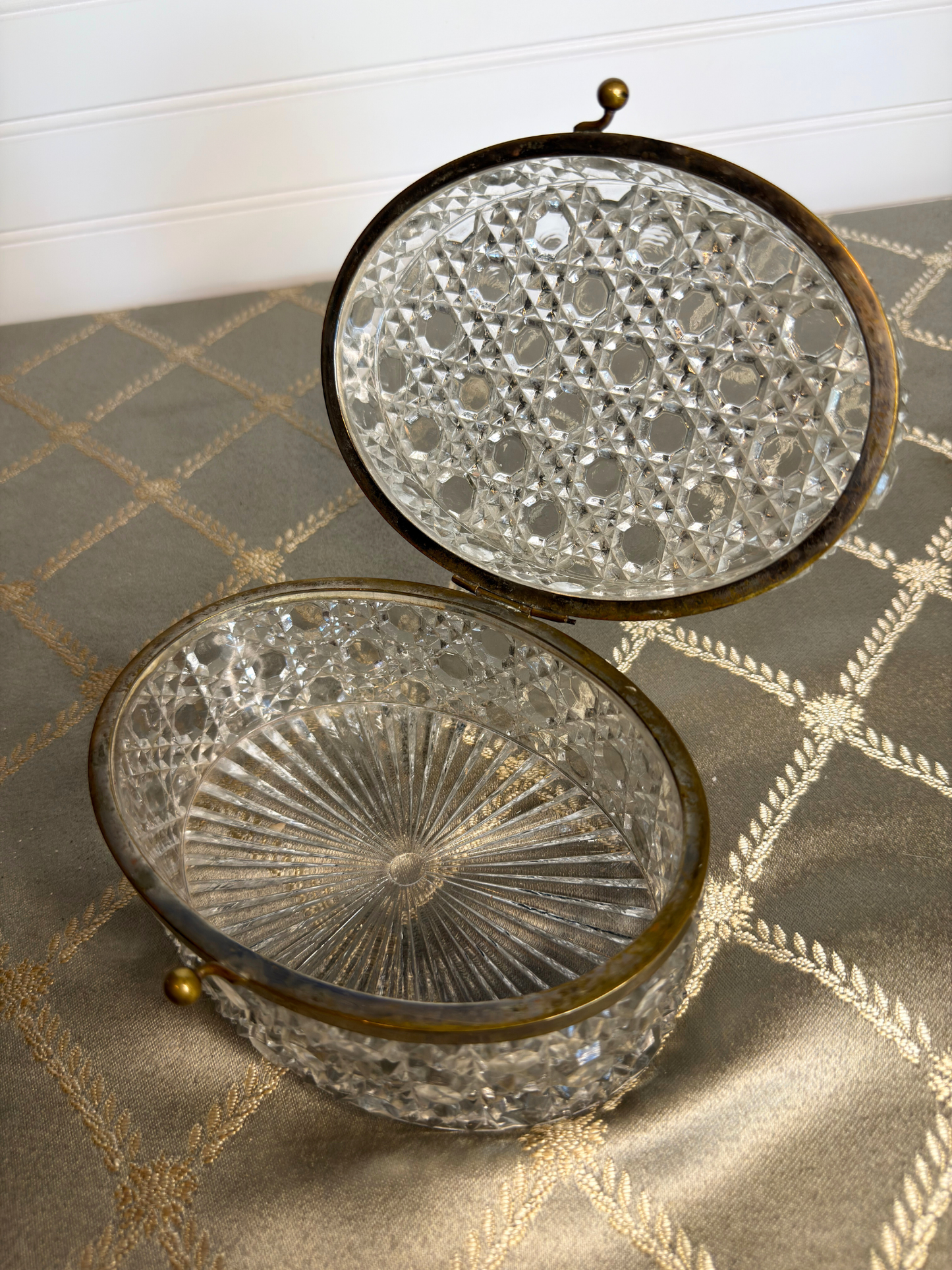 Early 1900's Brockway Jewelry Casket