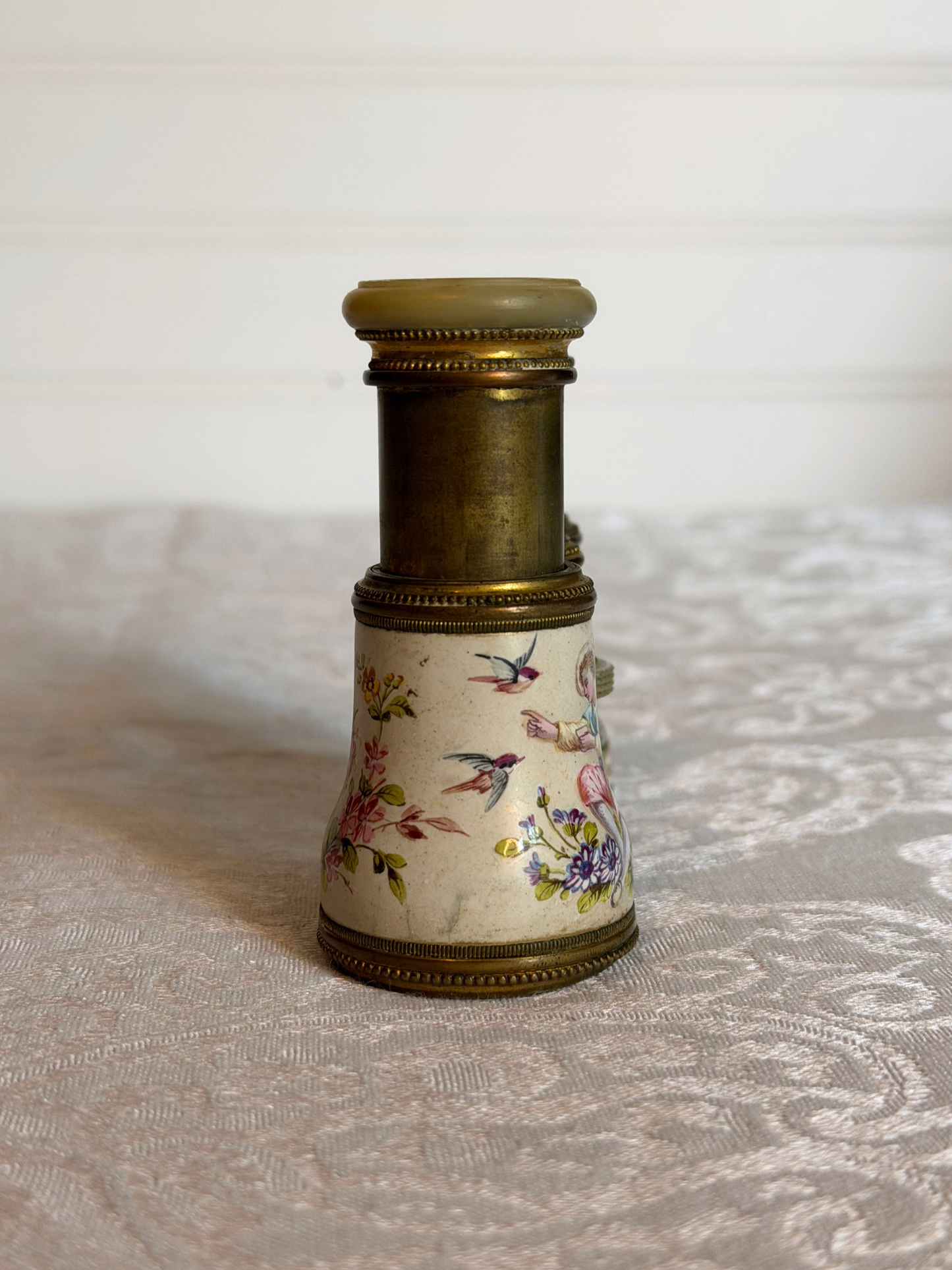 French Hand-painted Enamel Opera Glasses