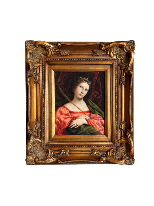 Framed Saint Catherine Giclee Print